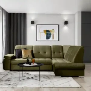 Expediere rapidă Coltar extensibil cu spatiu pentru depozitare, 272x95x192 cm, Sado R03, Eltap Albastru - Lukso 40