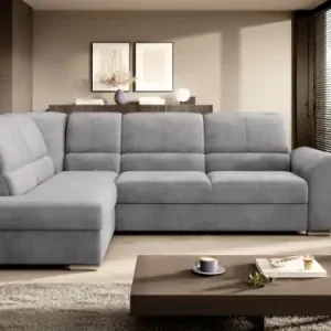 Mai ieftin Coltar extensibil cu spatiu pentru depozitare, 270x93x186 cm, Siber L01, Eltap Cafeniu - Loco 4