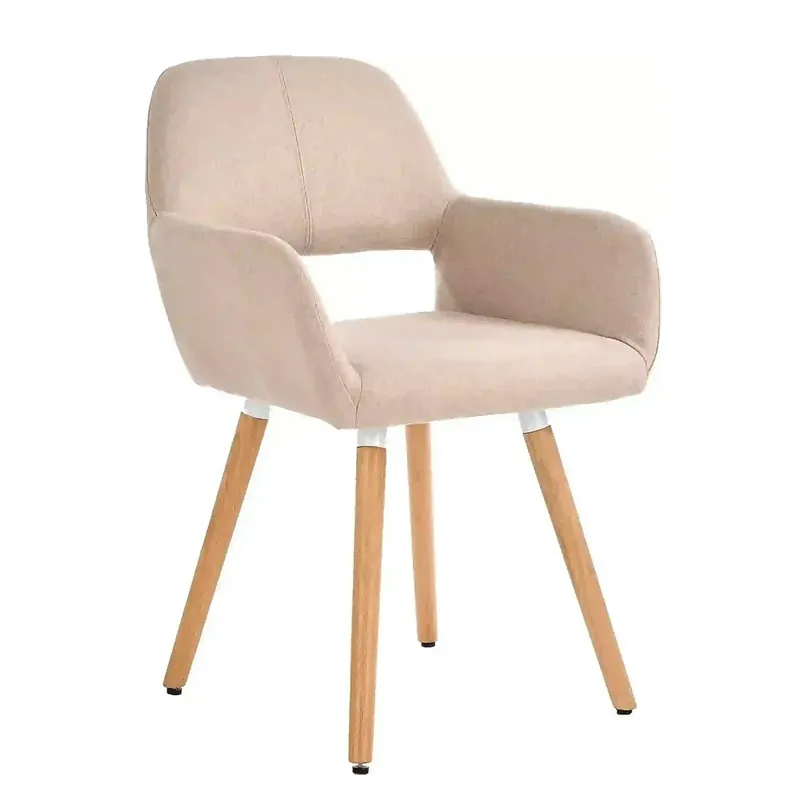 Discount Scaun K283, bej/stejar, stofa clasica/lemn, 56X56X80 CM