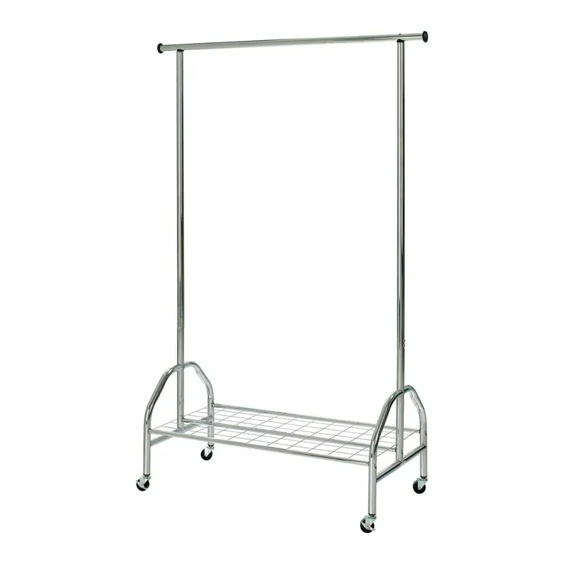 Ofertă Stander haine WU18, crom, otel, 120x49x181 cm