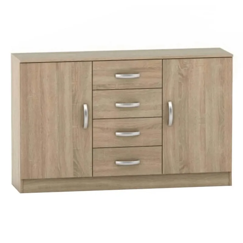 Livrare expres Comoda BETTY 2 BE02-019-01, stejar sonoma, DTD laminat, 150x39x94 cm