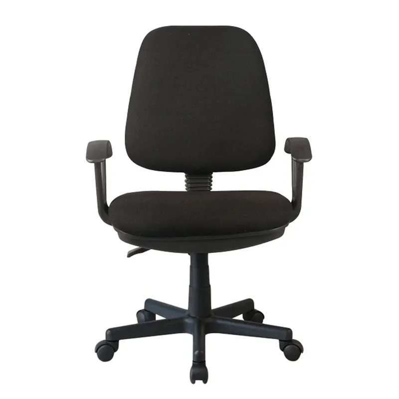 Reducere specială Scaun birou COLBY NEW, negru, stofa/plastic, 60x52x90/100 cm