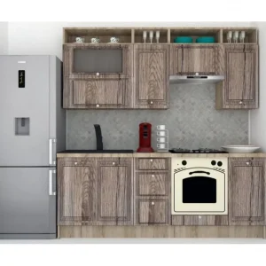 Super ofertă Bucatarie LEEA ART FRONT MDF FRESCO 220 K002 / decor 213