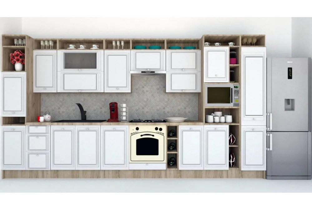 Calitate înaltă Bucatarie LEEA ART FRONT MDF PORTAL 420 K002 / decor 263