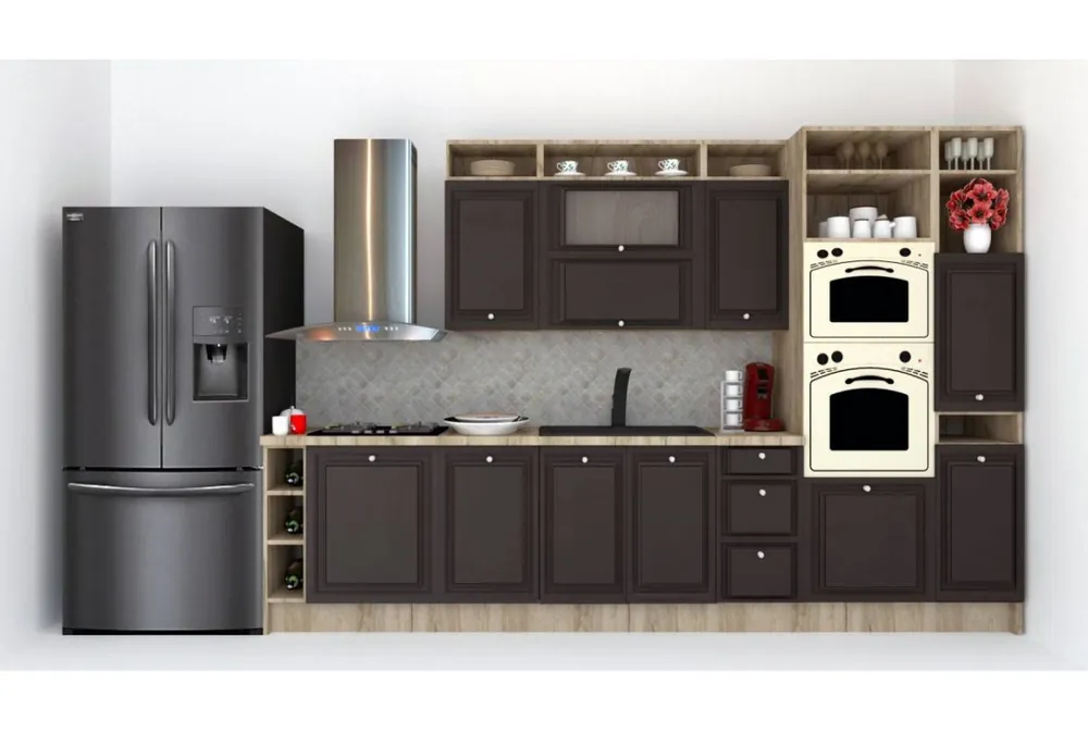 Ofertă specială Bucatarie LEEA ART FRONT MDF ELBA 340A DR. K002 / decor 258