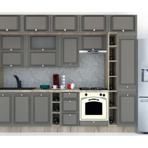 Preț promoțional Bucatarie LEEA BEAUTY NEW 360 FRONT MDF STILE K002 / decor 265