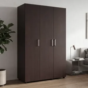 Dulap cu bara pentru umerase si rafturi , wenge Ofertă de sezon