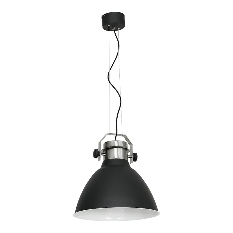 Lustra EDGAR 1 1xE27/60W nichel grafit Preț mic