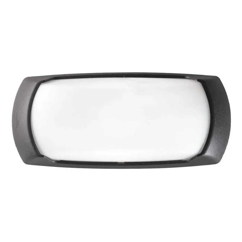 Premium Ideal lux - Aplică perete exterior 1xE27/23W/230V negru IP66
