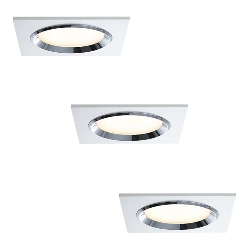 Paulmann 92695 - SET 3xLED/8W Plafonieră încastrabilă DICE cu reglare intensitate, 230V Disponibil imediat