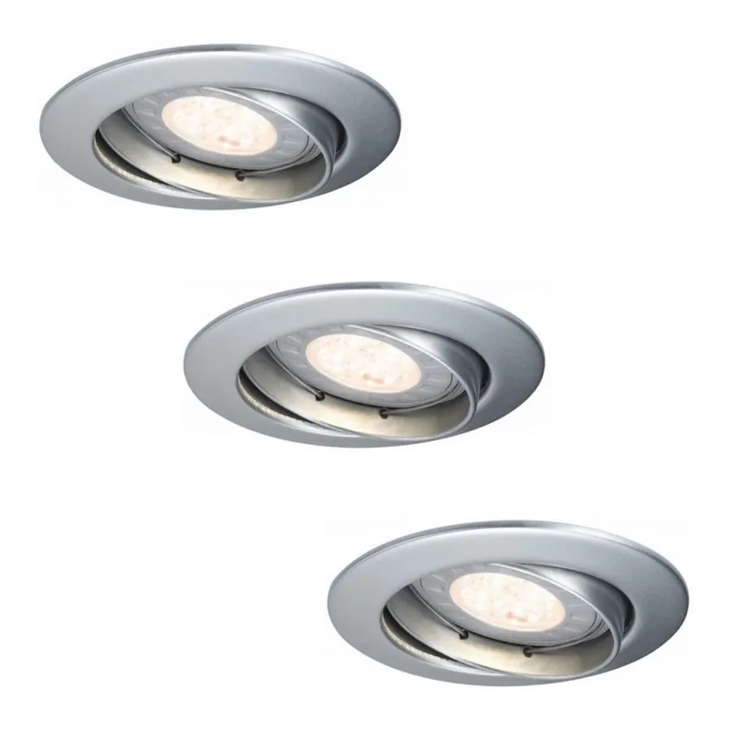 Paulmann 92516 - SET 3xLED-GU10/3,5W Lumină încastrabilă pentru baie PREMIUM LINE 230V Cumpărături sigure