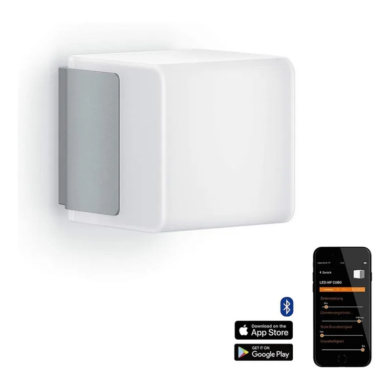 Steinel 055523 - LED Lampă exterior cu senzor L 835 LED/9,5W/230V IP44 argintiu Preț promoțional