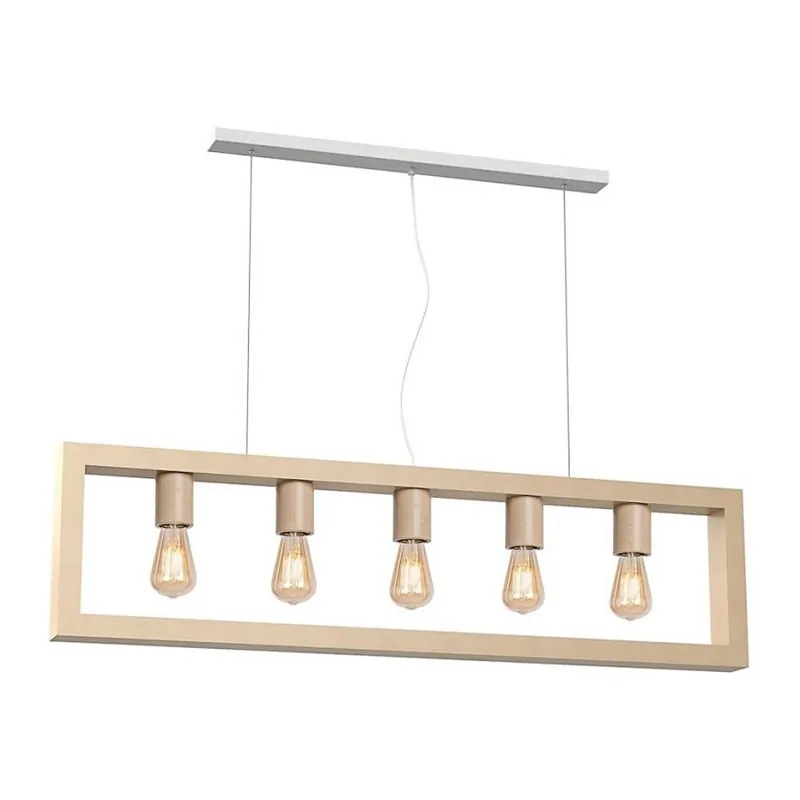 Noutate Lustră pe cablu MACK 5xE27/60W/230V