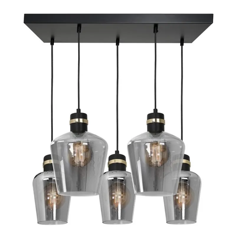 Lustră pe cablu RICHMOND 5xE27/60W/230V Reducere specială