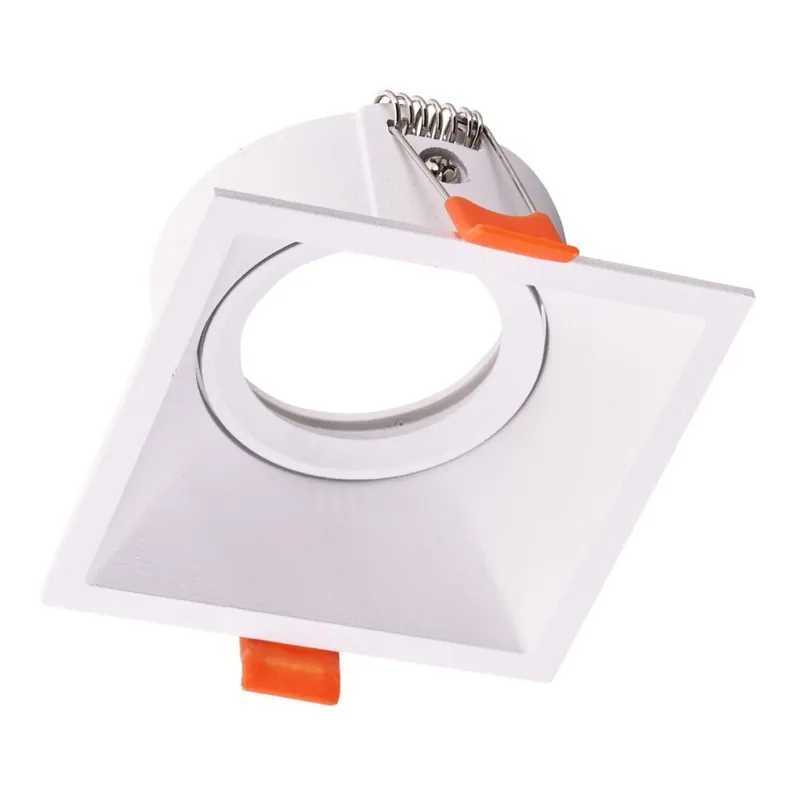 Plafonieră încastrată EYE 1xGU10/25W/230V pătrată albă Calitate înaltă