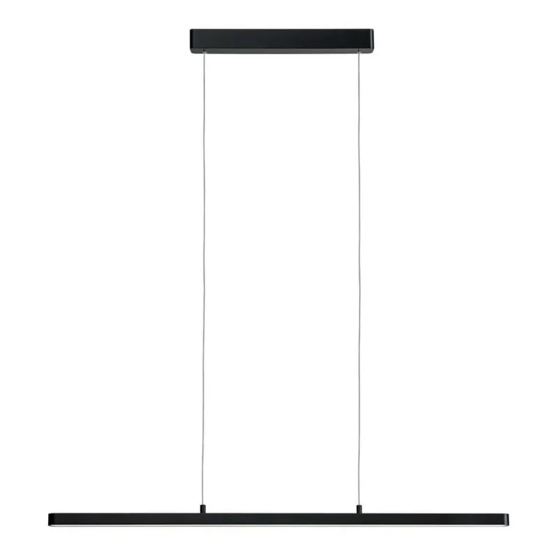 Lustră pe cablu dimabilă LED/42W LENTO 230V neagră Paulmann 79693 Ofertă de sezon