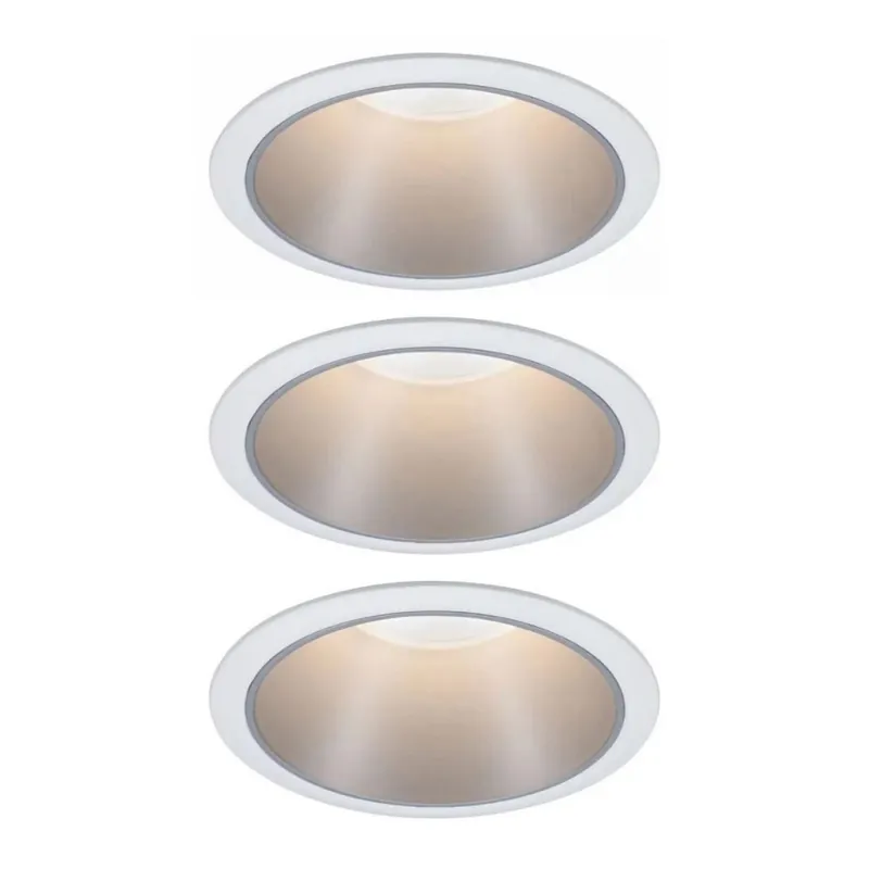Preferatul clienților Paulmann 93410 - SET 3xLED/6,5W IP44 Lumină încastrabilă reglabilă pentru baie COLE 230V