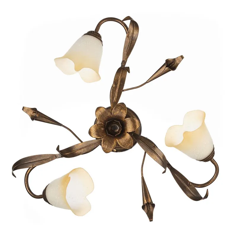 Ofertă Plafonieră LUCREZIA 3xE14/6W/230V bronz ONLI
