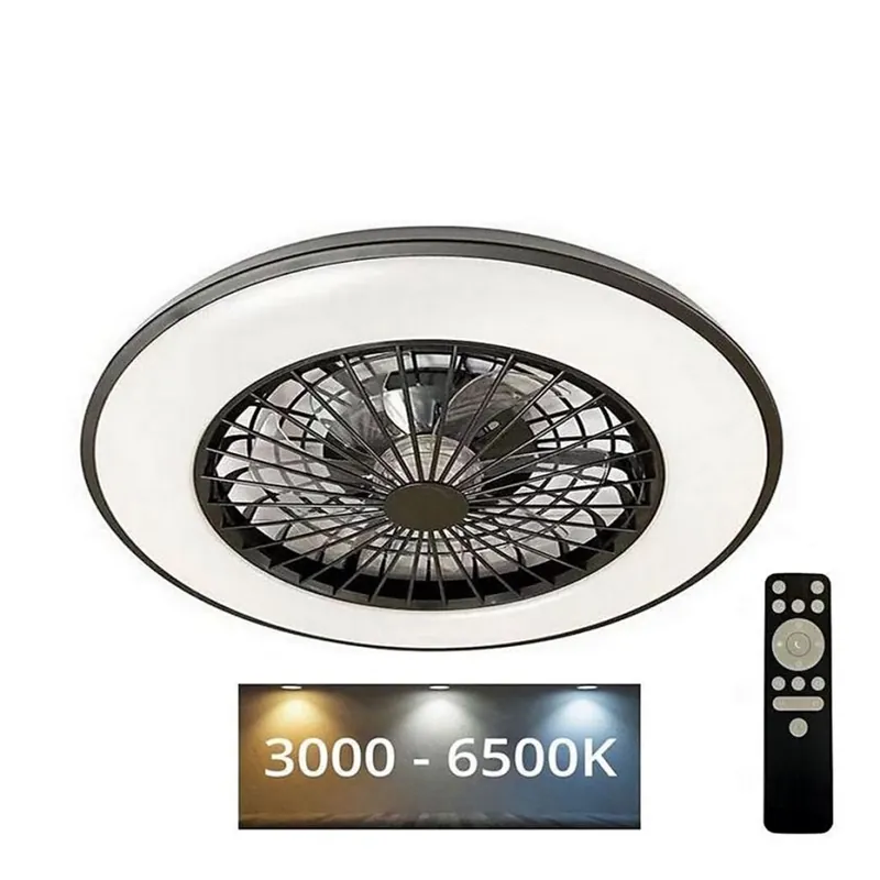 Plafonieră LED dimabilă cu ventilator OPAL LED/48W/230V 3000-6500K + telecomandă Retur ușor