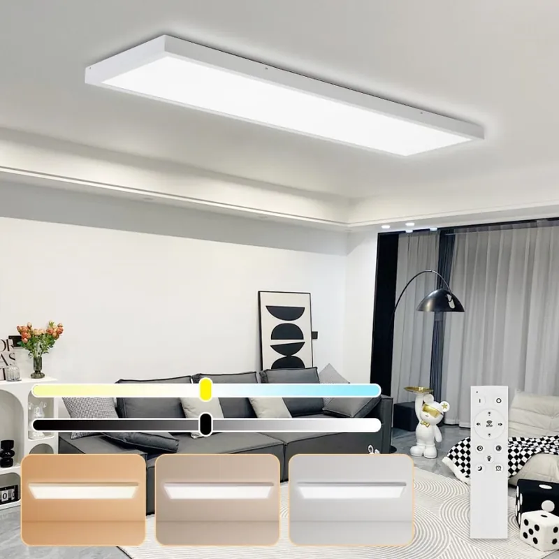 Reducere extra Brilagi - Plafonieră LED reglabilă pentru baie FRAME SMART LED/50W/230V 120x30 cm 3000-6000K IP44 albă + telecomandă