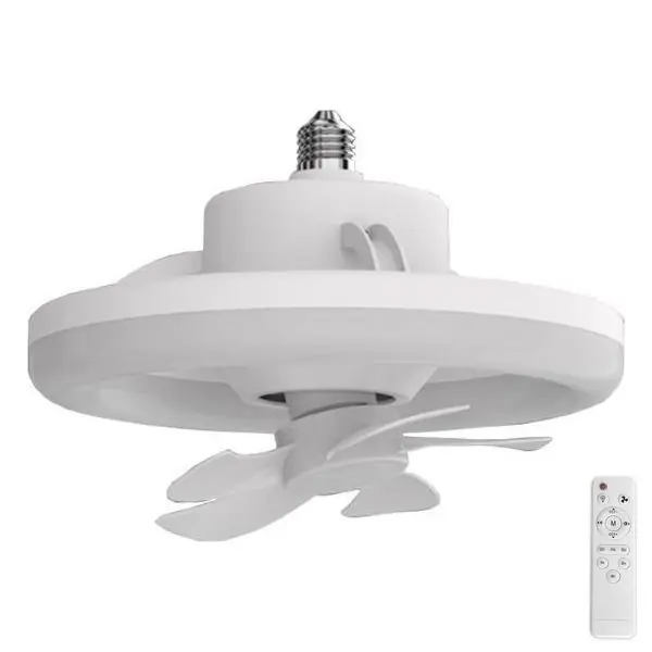 Reducere extra Corp de iluminat LED dimabil cu ventilator LED/30W/230V 3000-6500K alb + telecomandă