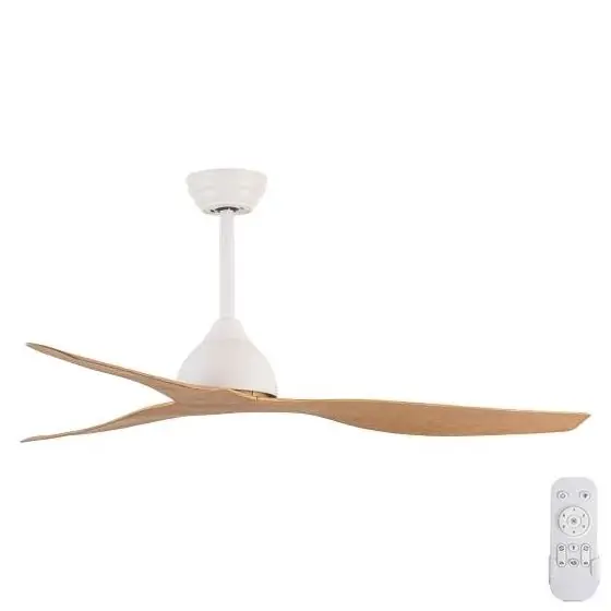 Popular Ventilator de tavan d. 132 cm bej/alb + telecomandă
