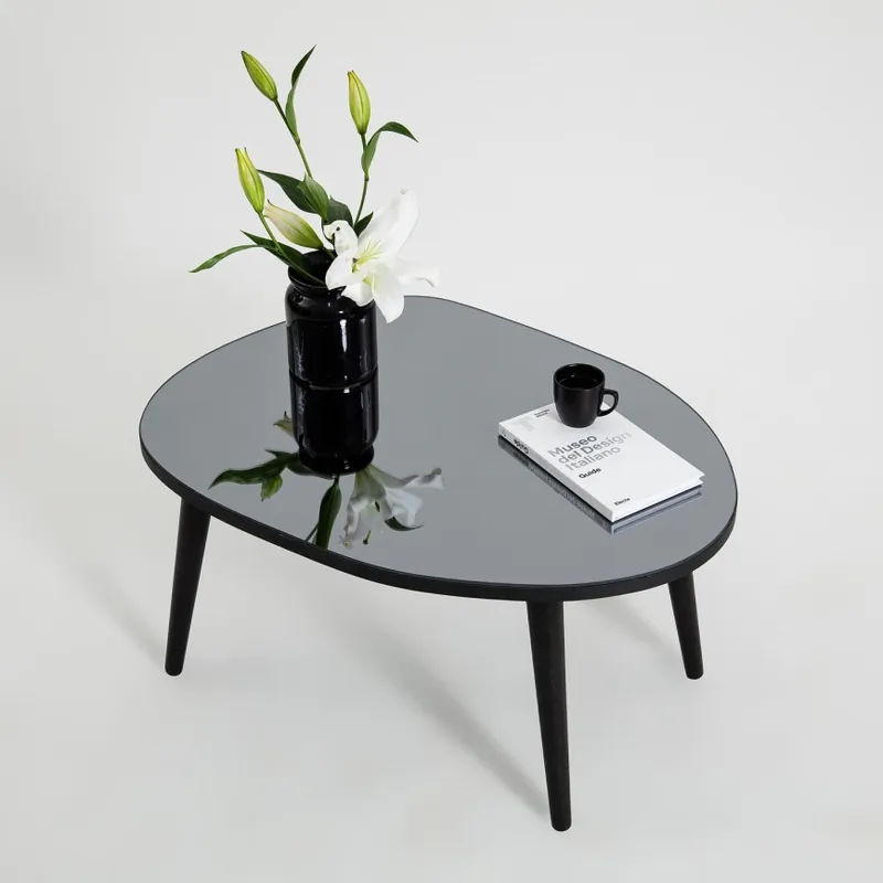 Noutate Măsuță de cafea GUSTO 38x75 cm negru