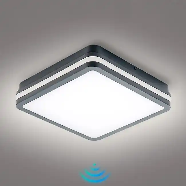 Ofertă exclusivă Brilagi - Corp de iluminat LED de exterior cu senzor de mișcare BENE LED/24W/230V 26x26 cm antracit IP54