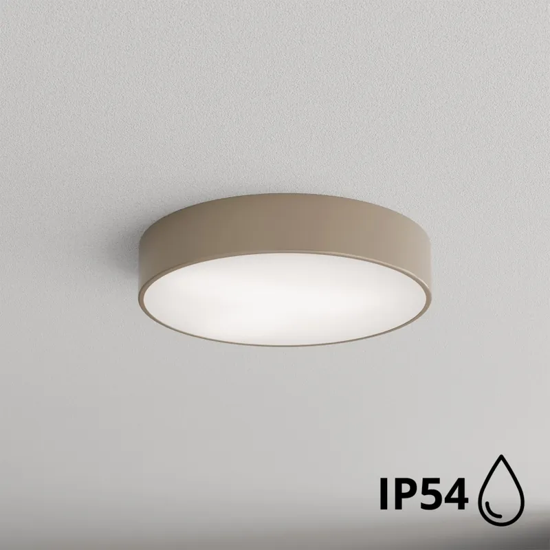 Noutate Plafonieră pentru baie Brilagi CLARE 3xE27/24W/230V d. 40 cm IP54 bej