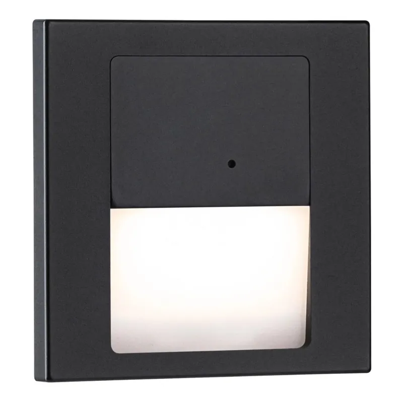Chilipir Paulmann 80004 - Lampă LED de 1W pentru scări cu senzor TSARO 230V, plumb/negru