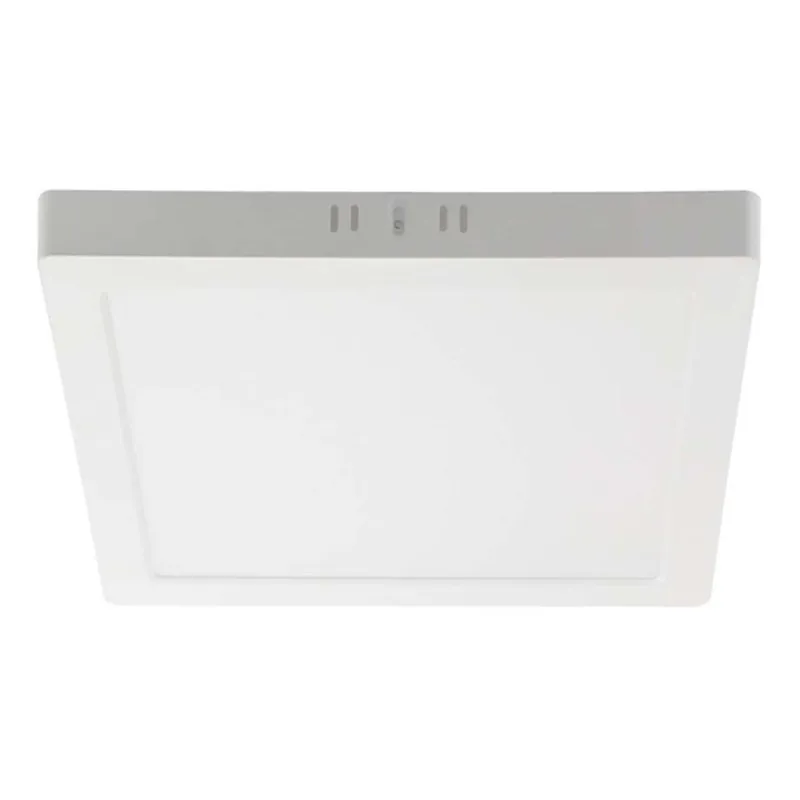 Plafonieră LED/18W/230V 3000K 21,4x21,4 cm alb Retur gratuit