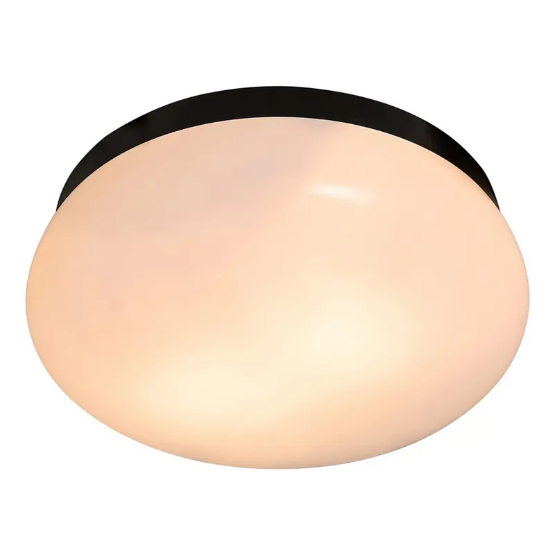 Plată sigură Plafonieră pentru baie Nordlux FOAM 2xE27/55W/230V IP44 negru