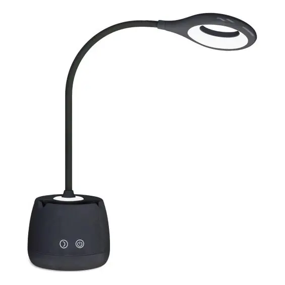Lampă LED flexibilă reîncărcabilă dimabilă de masă LUSIA LED/5W/5V 3000/4000K 1200 mAh negru Plată securizată