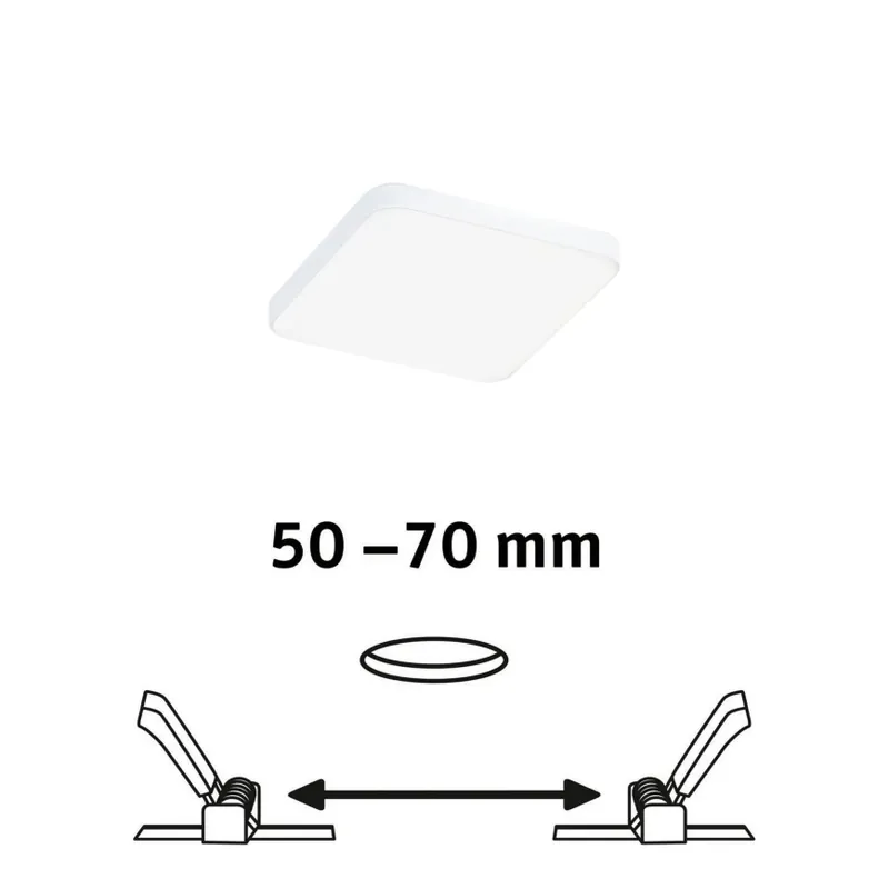 Paulmann 79953 - Spot LED 6W încastrat VARIFIT pentru baie, dimabil, IP44, 230V Reducere de preț
