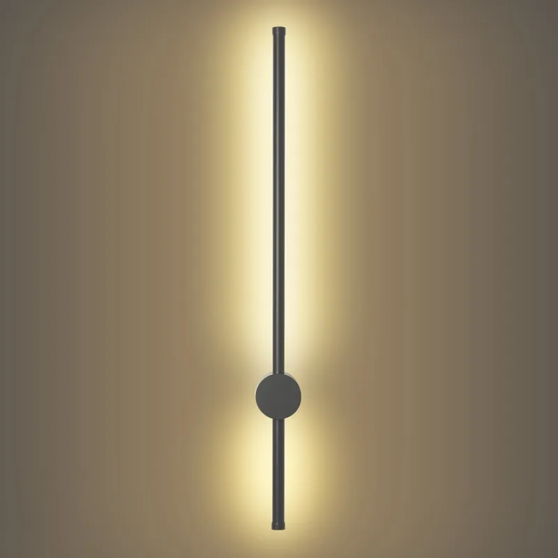 Brilagi AURA - Aplică LED de perete pentru exterior, 12W, 230V, 3000K, IP54, 65 cm, antracit, CRI 90 Preferatul clienților