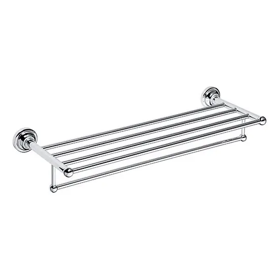 Ofertă de sezon Suport pentru prosoape 66,5 x 12 cm, argintiu