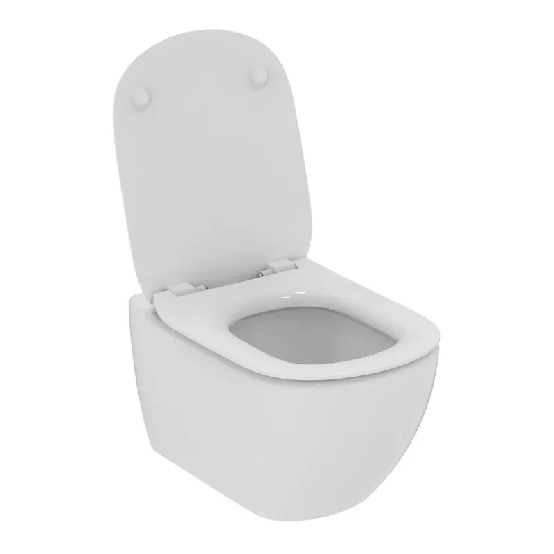 Reducere extra Ideal Standard T354601 - Vas WC suspendat TESI cu capac SoftClose, ceramică, albă