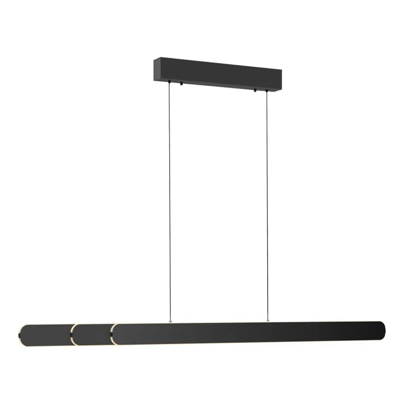 Cumpără acum Schöner Wohnen 12577-18 - Lustră LED dimabilă pe cablu ADRIANA ROUND 2xLED/24W/230V 2700/3000/3500/4000/5000K 160 cm neagră