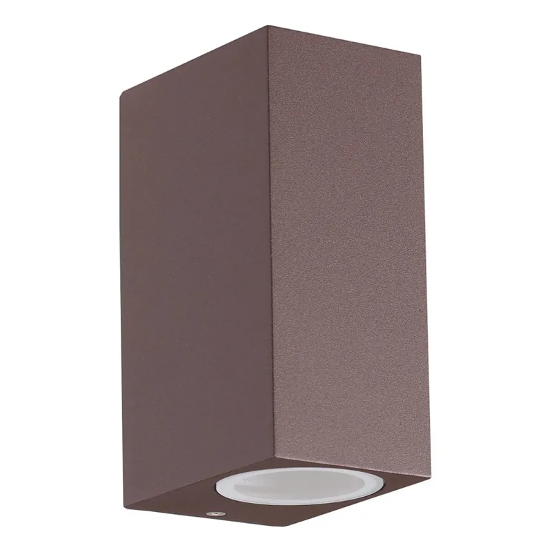 Reducere specială Ideal Lux - Aplică de exterior UP 2xG9/15W/230V IP44 maro