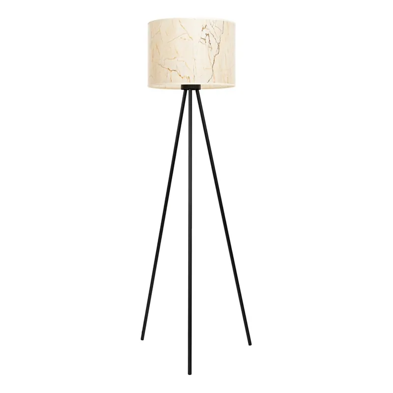 Comandă acum Lampă de podea NEVIA 1xE27/15W/230V bej/decor marmură