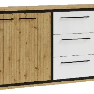 Retur gratuit Comodă Living Molto Artisan ML13, Albă