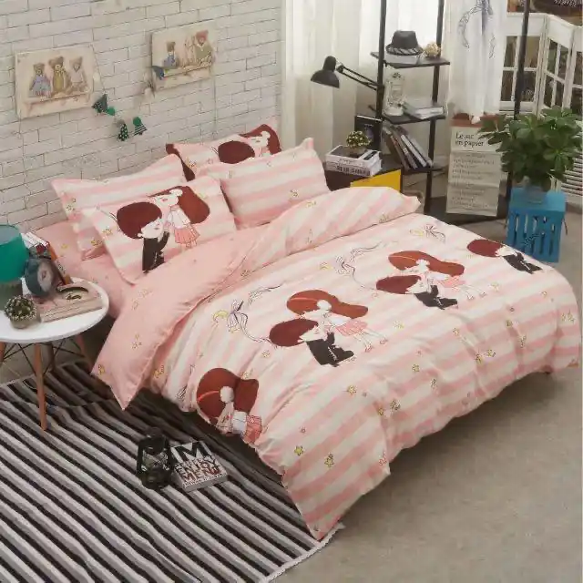 Comandă acum Lenjerie de pat bumbac satinat – 4 piese | 748-C