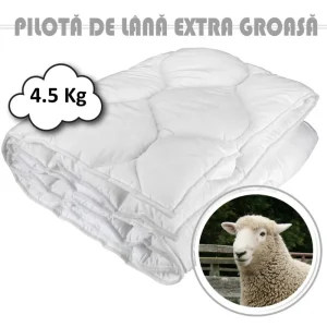 Pilota Lana Damasc 4.5 Kg 200cm x 215cm Cel mai vândut