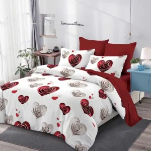 Lenjerie de pat bumbac finet – 6 piese | 16309-V Retur gratuit