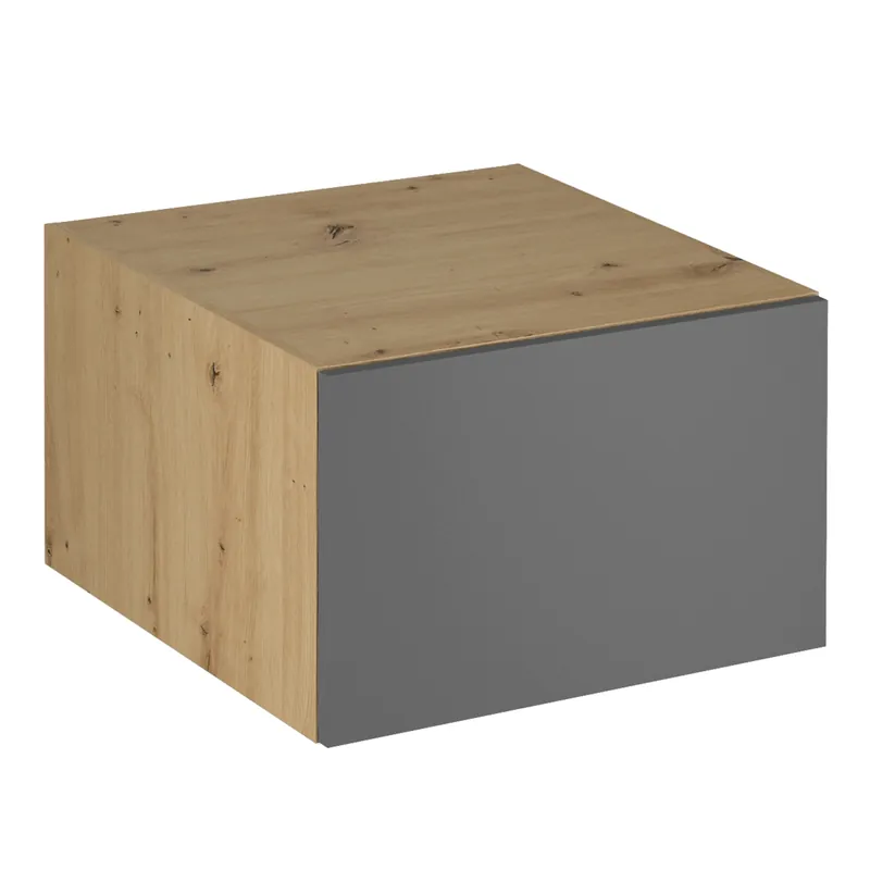 Dulap superior, stejar artizanal / gri mat, LANGEN N60 Reducere