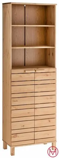 Reducere de preț Dulap natur baie Jossy 60/30/180 cm