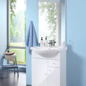 Set mobilier baie alb San Diego 65/20/98 cm Reducere specială