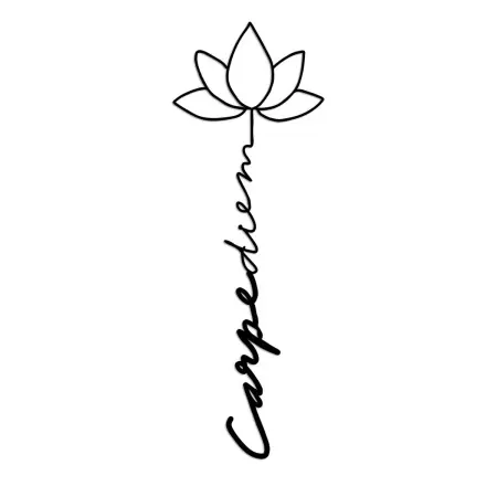 Mai ieftin Wallxpert decor de perete metal, 21x60 cm, grosime 1.5mm, 0.101 kg, negru - Verificat A · Re-Bloom