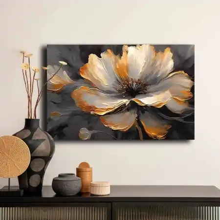 Wallxpert tablou decorativ canvas 45x70 cm, panza 100% grosime 2.8mm, rama lemn pin 100%, multicolor - Verificat A · Re-Bloom Nu rata
